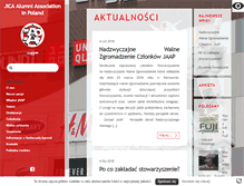 Tablet Screenshot of jaap.pjwstk.edu.pl